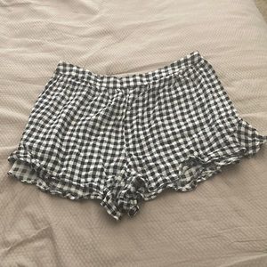 Xhilaration checkered rayon shorts-so comfy in warm weather